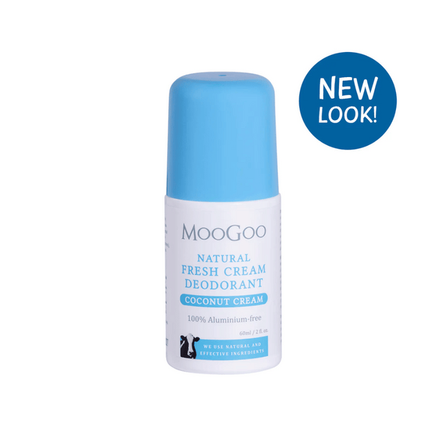 MooGoo Fresh Cream Deodorant 60ml - Coconut Cream