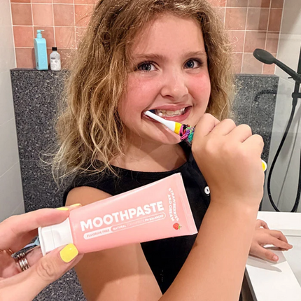 MooGoo Kids Moothpaste Strawberries & Cream - Fluoride Free 50g