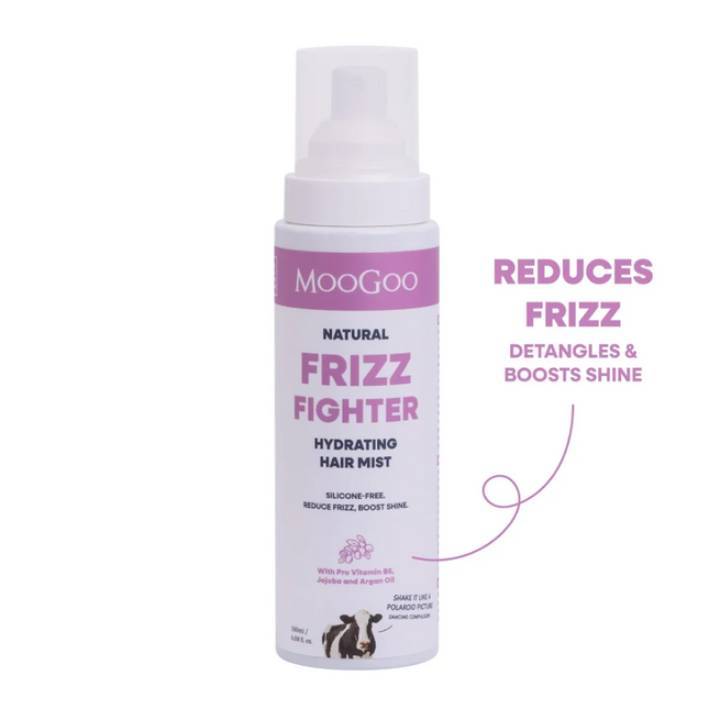 MooGoo Natural Frizz Fighter Hydrating Hair Mist 180ml