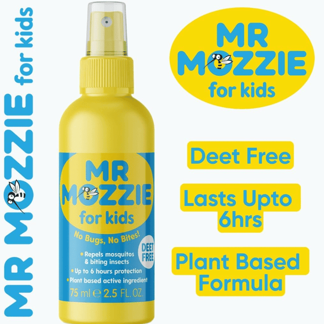 Mr Mozzie for Kids Mosquito & Biting Insect Repellent 75ml