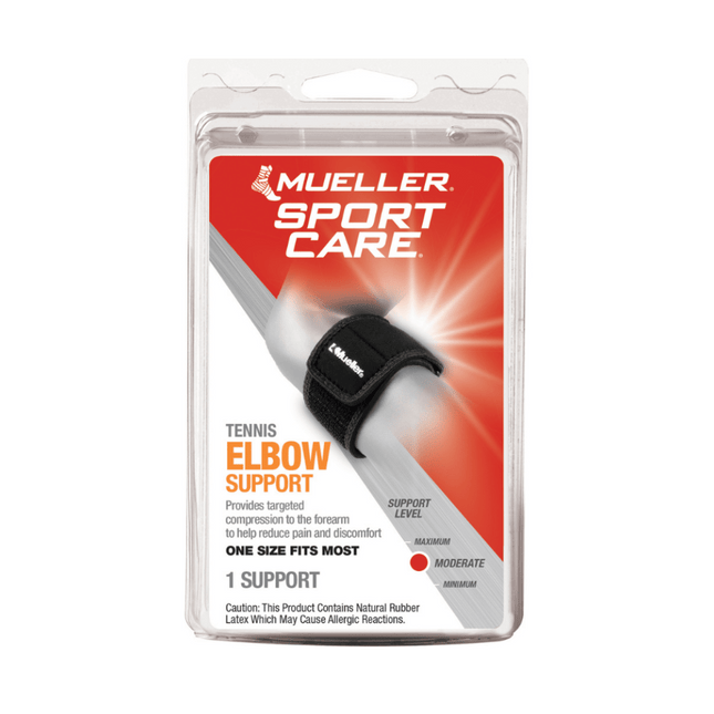 Mueller Tennis Elbow Support – Black