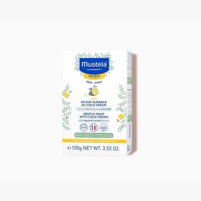Mustela Gentle Soap with Cold Cream and Beeswax 100g