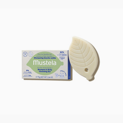 Mustela Solid Shampoo and Body Cleansing Bar 75g
