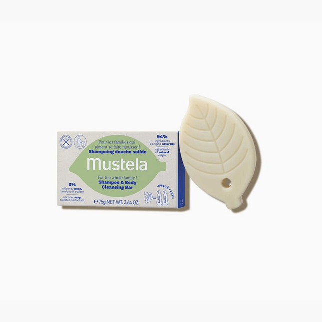 Mustela Solid Shampoo and Body Cleansing Bar 75g