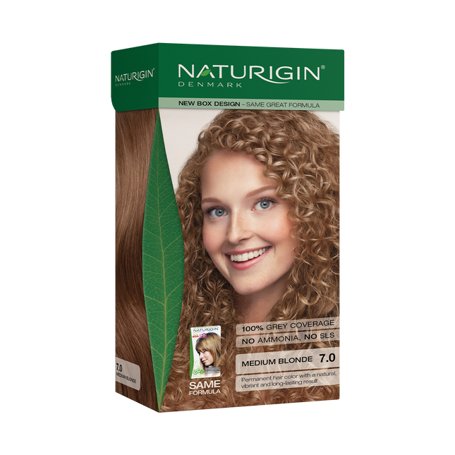 Medium Blonde 7.0 Permanent Hair Colour