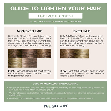 Ash Blonde 8.1 Permanent Hair Colour