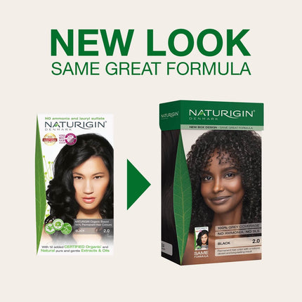 Black 2.0 Permanent Hair Colour