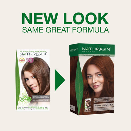 Copper Brown 4.6 Permanent Hair Colour