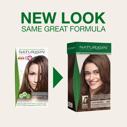 Light Brown 5.0 Permanent Hair Colour