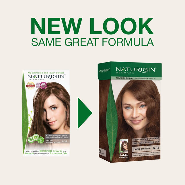 Dark Copper  6.34 Permanent Hair Colour