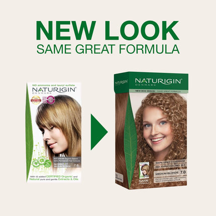 Medium Blonde 7.0 Permanent Hair Colour