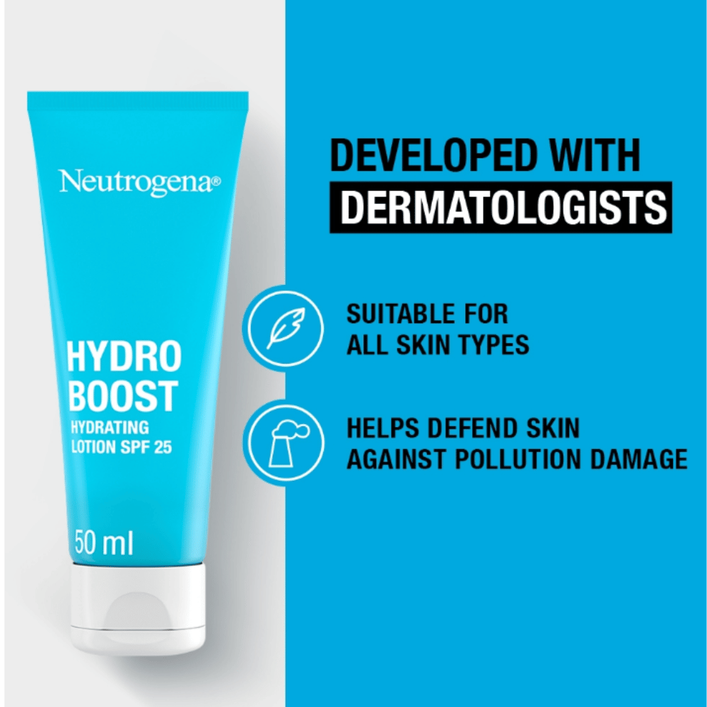 
                  
                    Load image into Gallery viewer, Neutrogena Hydro Boost Hydrating Lotion SPF 25 - 50ml
                  
                