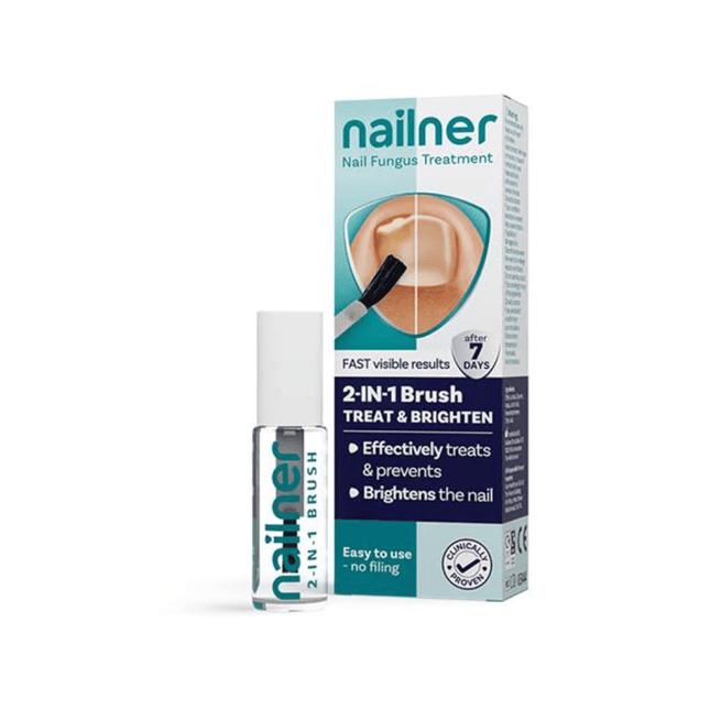 Nailner 2-IN-1 Brush Treat & Brighten