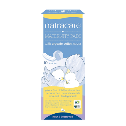 Natracare Natural Maternity Pads x 10