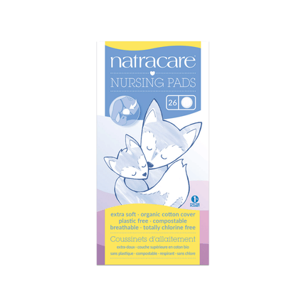 Natracare Organic Cotton Nursing Pads 26's