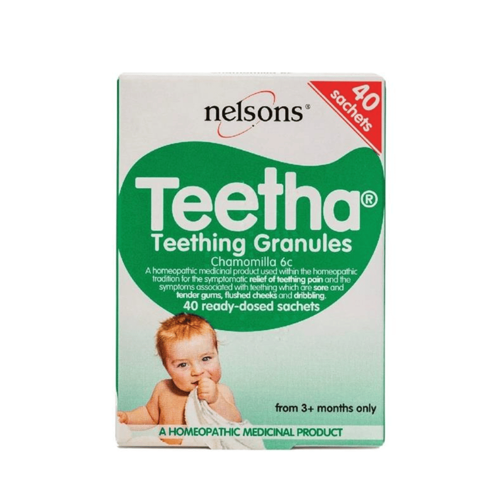Nelsons Teetha Teething Granules 40 Sachets