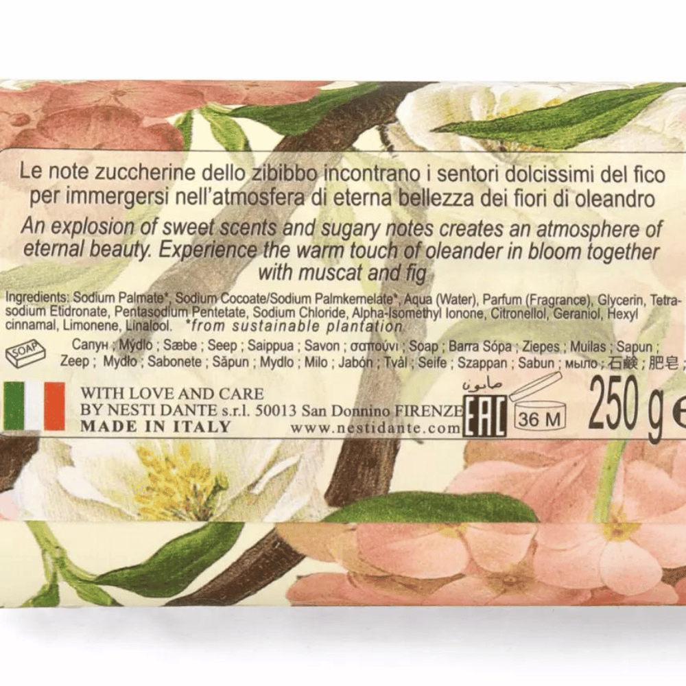 
                  
                    Load image into Gallery viewer, Nesti Dante Dolce Vivere Roma Soap 250g Back
                  
                