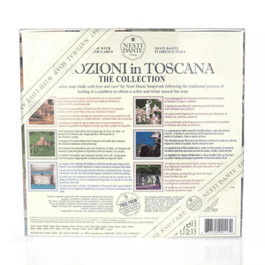 
                  
                    Load image into Gallery viewer, Nesti Dante Emozioni In Toscana Soap Gift Set 6x150g Back
                  
                