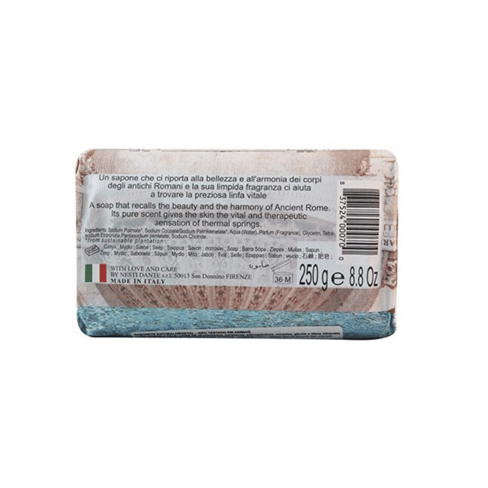 
                  
                    Load image into Gallery viewer, Nesti Dante Emozioni In Toscana Thermal Waters Soap 250g Back
                  
                