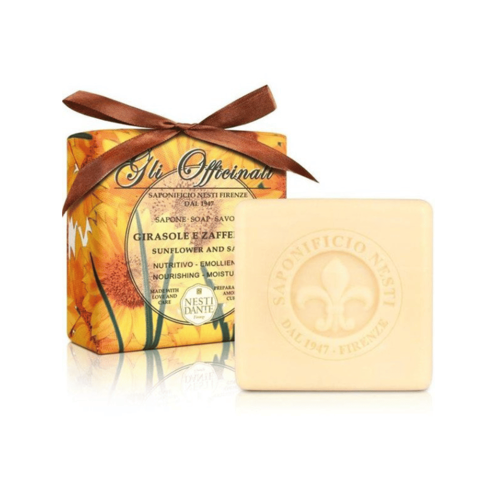 
                  
                    Load image into Gallery viewer, Nesti Dante Gli Officinali  Sunflower &amp;amp; Saffron Soap 200g 2
                  
                