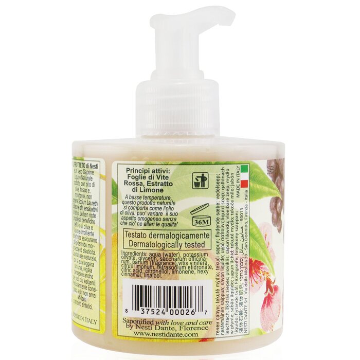 
                  
                    Load image into Gallery viewer, Nesti Dante Il Frutteto Liquid Soap 300ml Back
                  
                