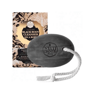 
                  
                    Load image into Gallery viewer, Nesti Dante Luxury Black Body Cleanser On A Rope 150g
                  
                