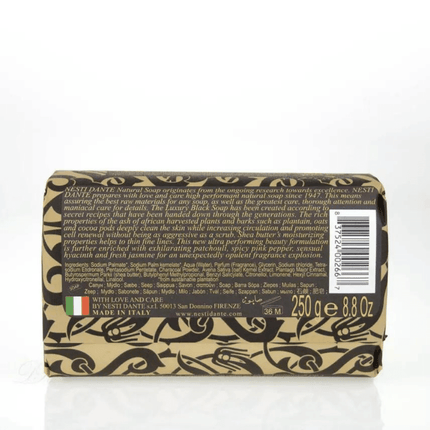 Nesti Dante Luxury Black Soap Soap 250g Back