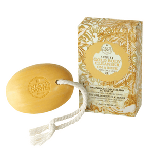 
                  
                    Load image into Gallery viewer, Nesti Dante Luxury Gold Body Cleanser On A Rope 150g
                  
                