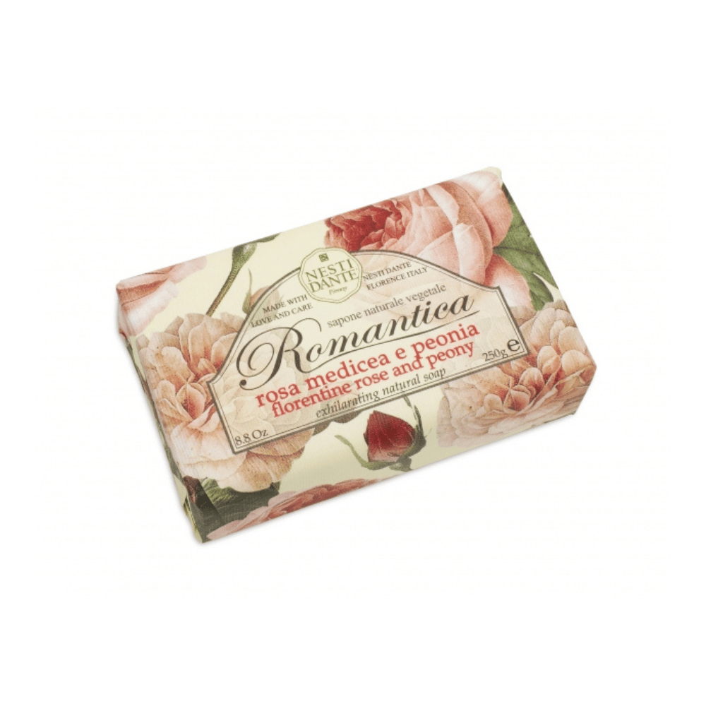 Nesti Dante Romantica Florentine Rose & Peony Soap 250g