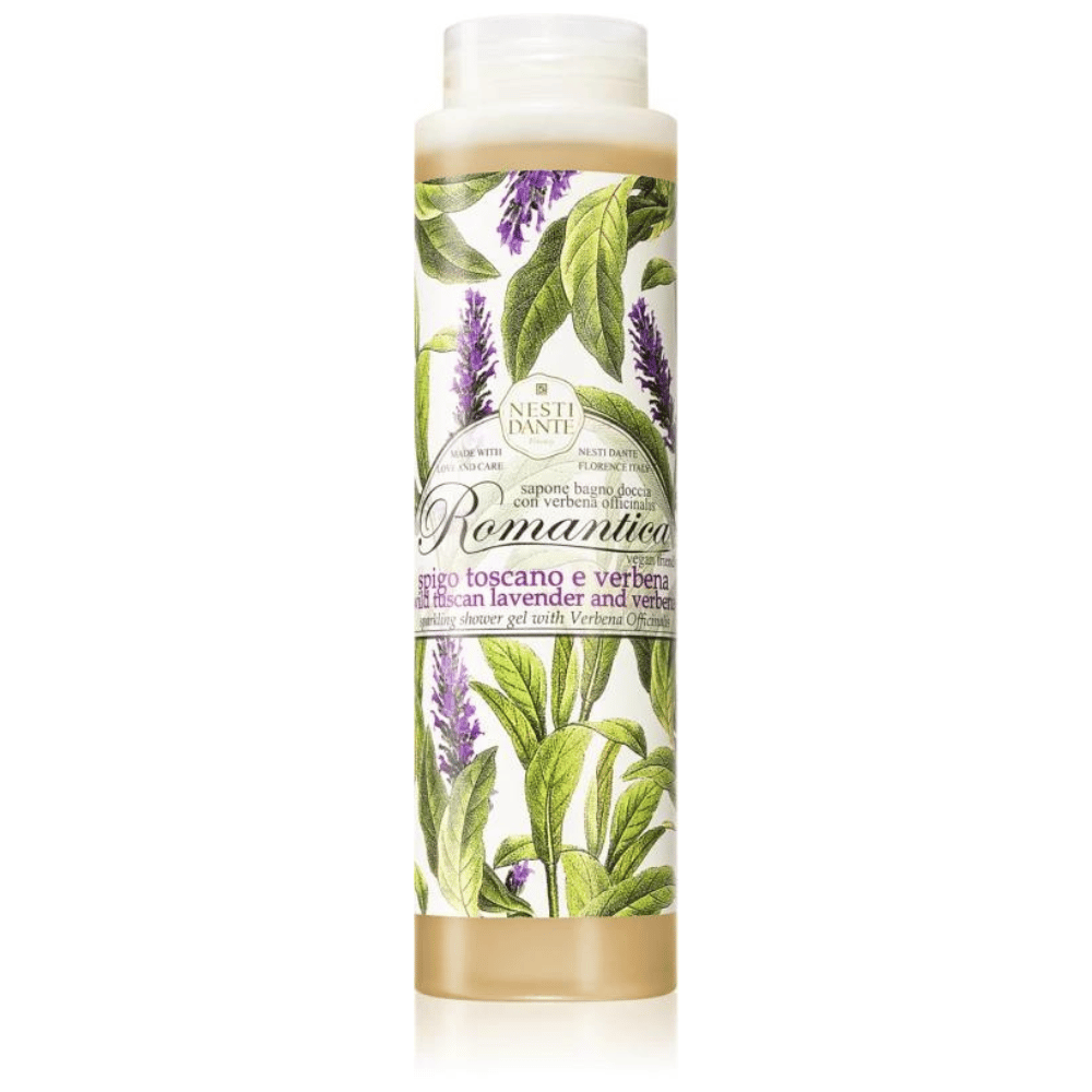 Nesti Dante Romantica Wild Tuscan Lavender & Verbena Shower Gel 300ml