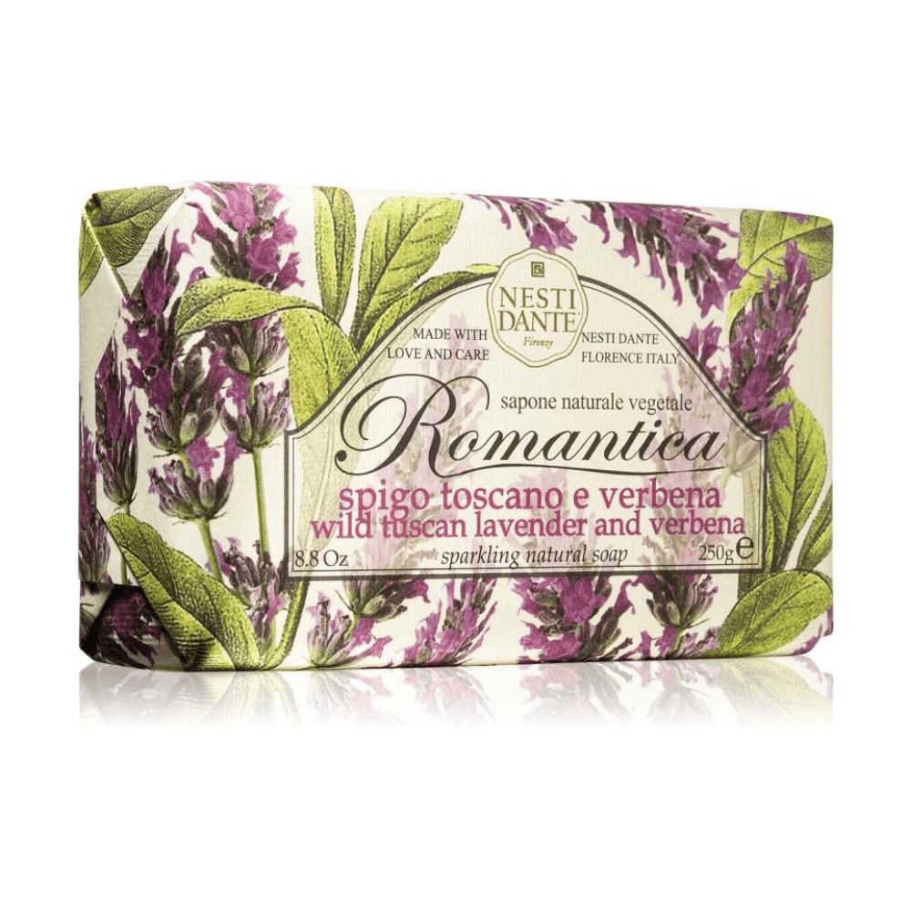 Nesti Dante Romantica Wild Tuscan Lavender & Verbena Soap 250g