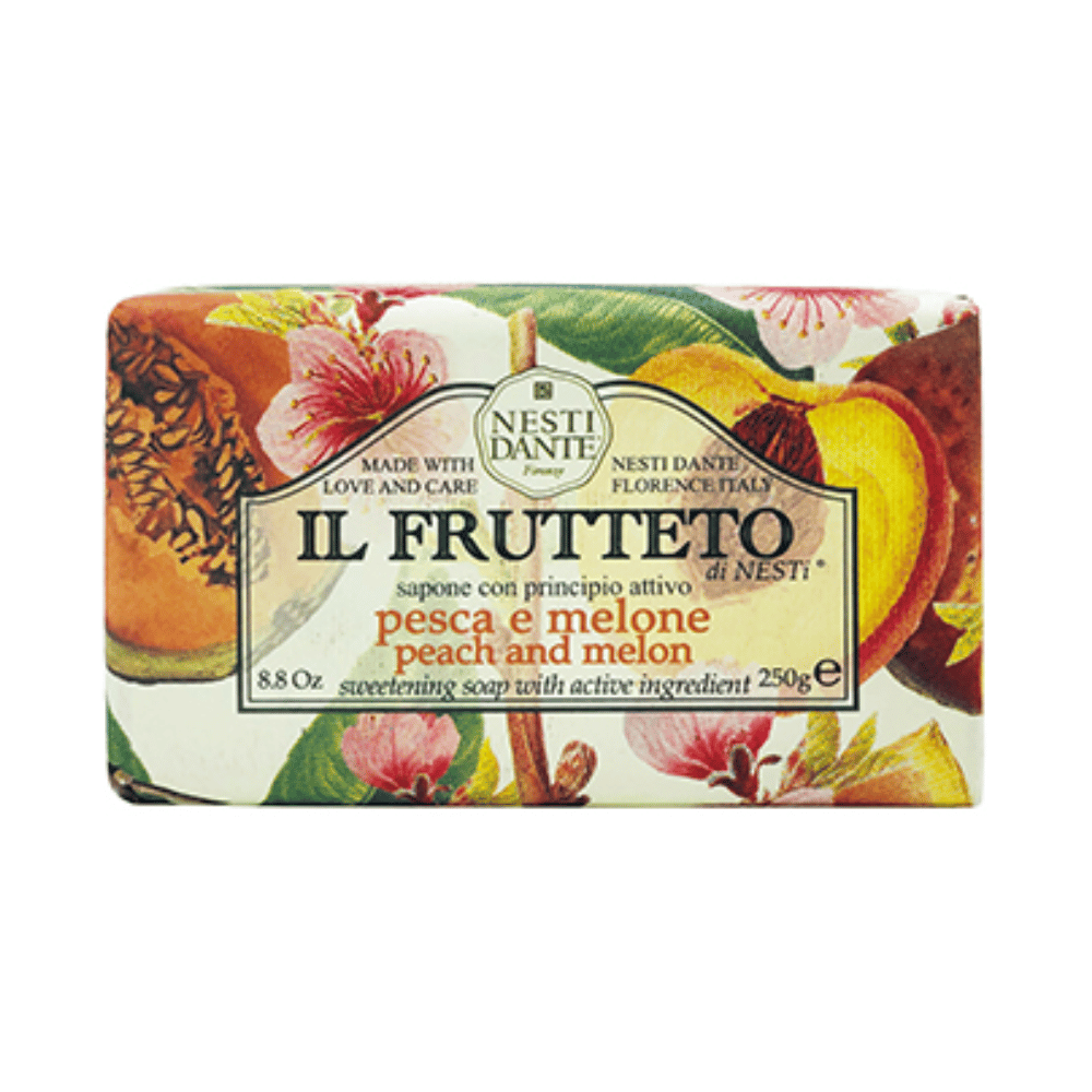 
                  
                    Load image into Gallery viewer, Nesti Dante Soap Il Frutteto Peach &amp;amp; Melon Soap 250g
                  
                