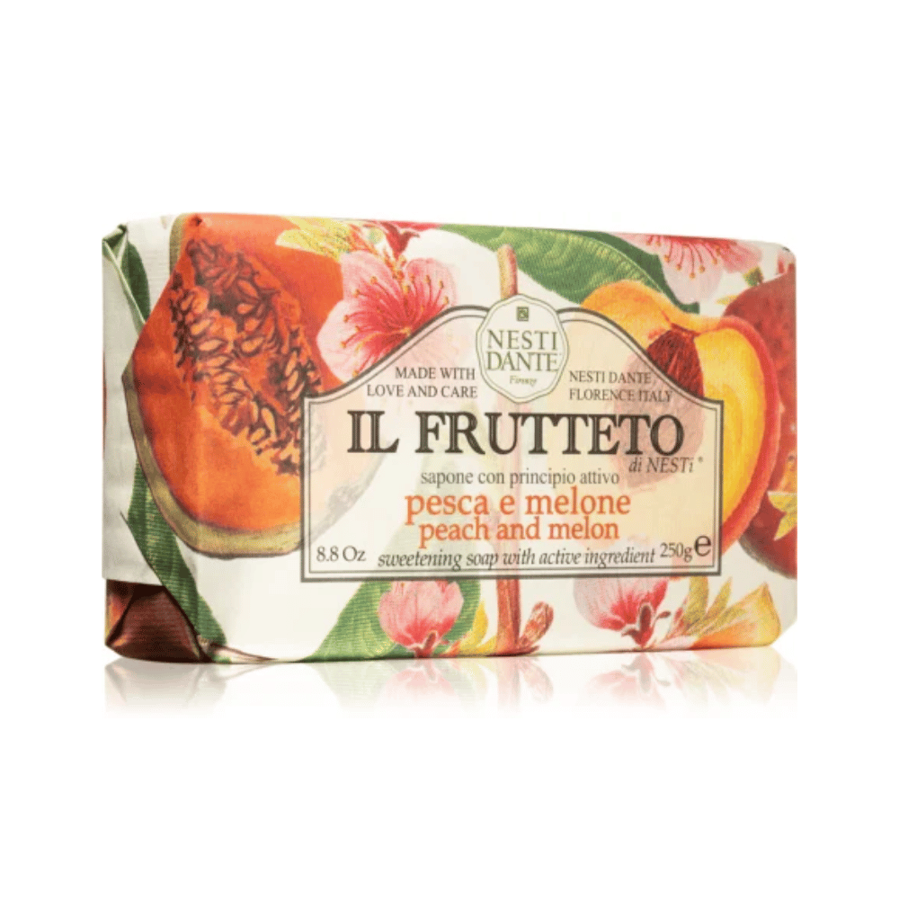 
                  
                    Load image into Gallery viewer, Nesti Dante Soap Il Frutteto Peach &amp;amp; Melon Soap 250g
                  
                