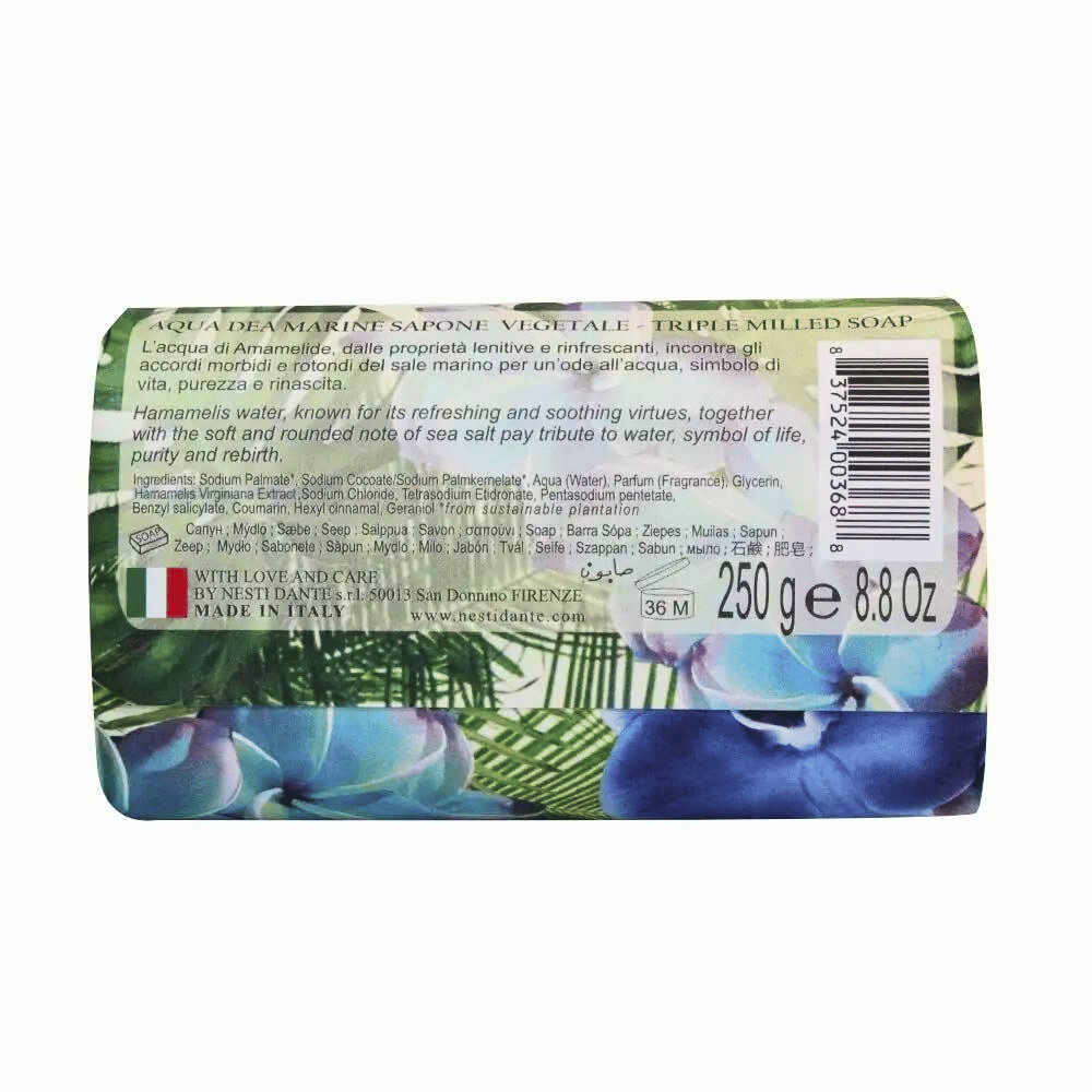 Nesti Dante With Love & Care Aqua Dea Marine Soap 250g Back