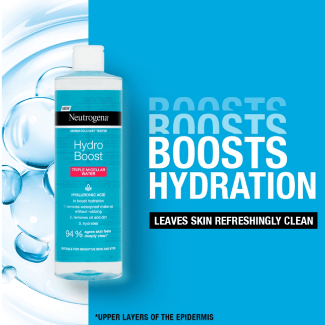 Neutrogena Hydro Boost Triple Micellar Water 400ml