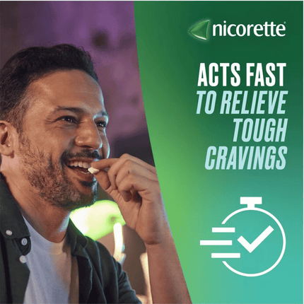 Nicorette 4mg Gum Icy White - 105 Pieces