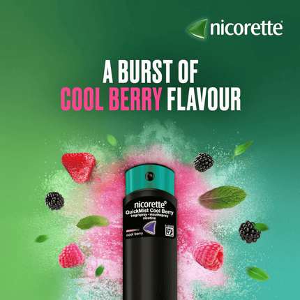 Nicorette Quickmist Cool Berry Double 2x1mg