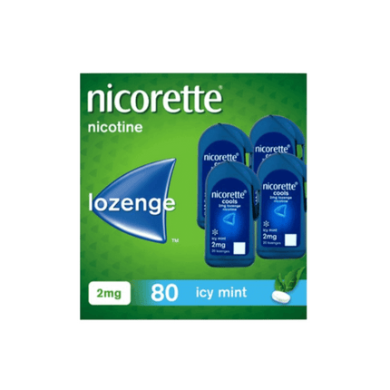 Nicorette Lozenge Cools 2mg 80 Pack