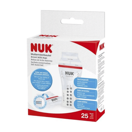 Nuk Breast Milk Bags 25 Box