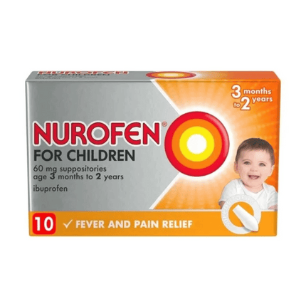 Nurofen Children 60mg Suppositories 10's