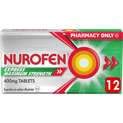Nurofen Express 400mg Maximum Strength Tablets 12's