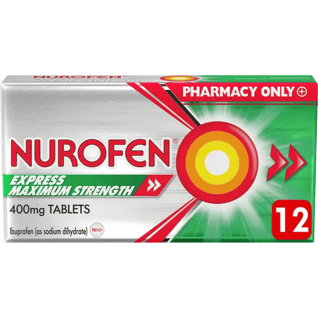 Nurofen Express 400mg Maximum Strength Tablets 12's