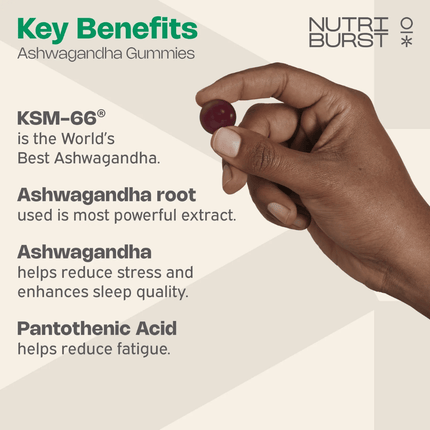 Nutriburst Ashwagandha KSM-66