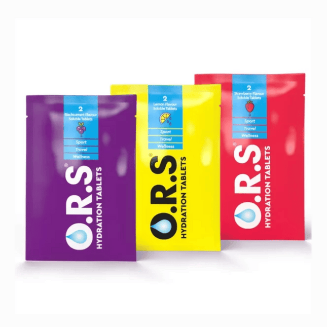 ORS Hydration Tablets Strawberry  / 2 Soluble Tablets