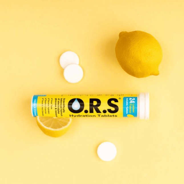 ORS Hydration Tablets Lemon  / 24 Soluble Tablets