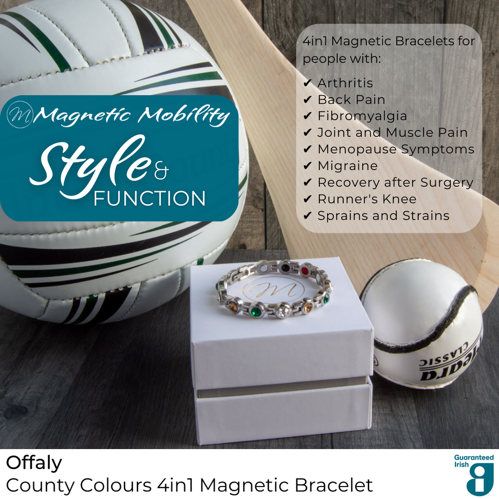 
                  
                    Load image into Gallery viewer, 4in1 Magnetic Bracelet: County Colours | Magnetic Mobility
                  
                