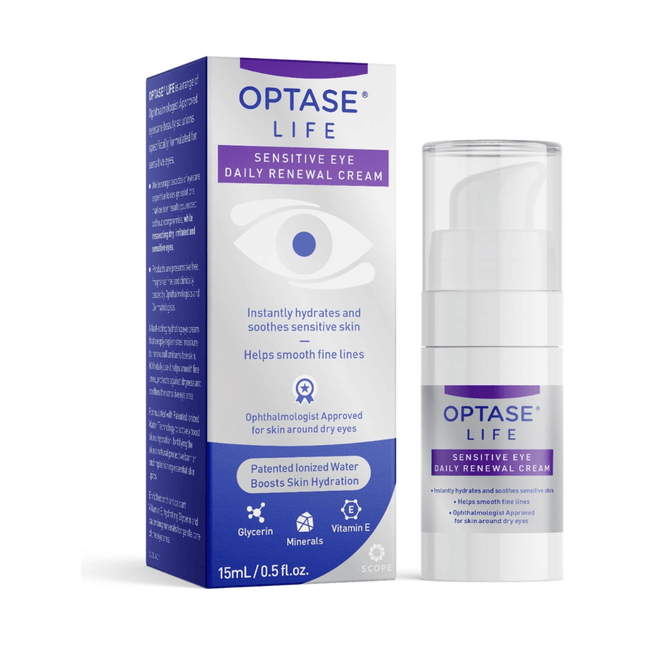 Optase Life Sensitive Eye Daily Renewal Cream