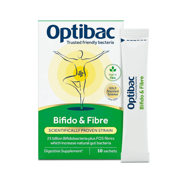 Optibac Bifido & Fibre 10 Sachets