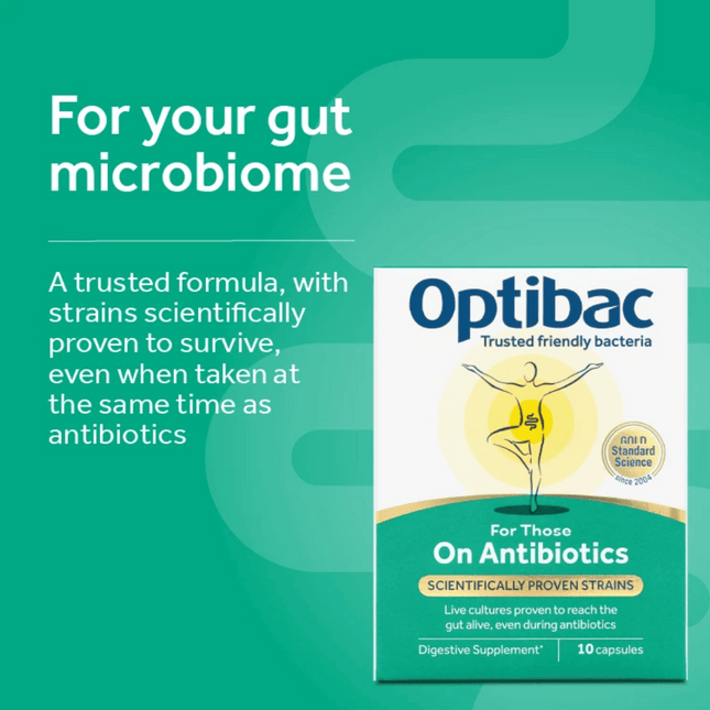 Optibac For Those on Antibiotics 10 Caps