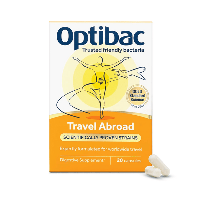 Optibac Travel Abroad 20's
